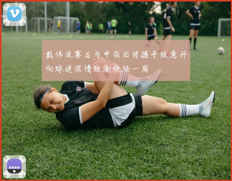 戴伟浚赛后与申花旧将握手致意并向球迷深情致谢绕场一周